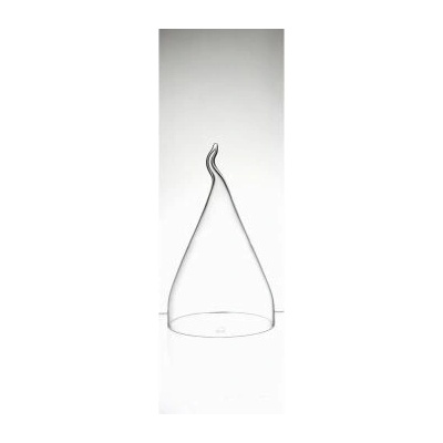 Skleněný kloš průměr 18 cm výška 29 32 cm