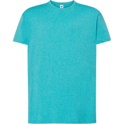 JHK pánske tričko JHK150 turquoise heather
