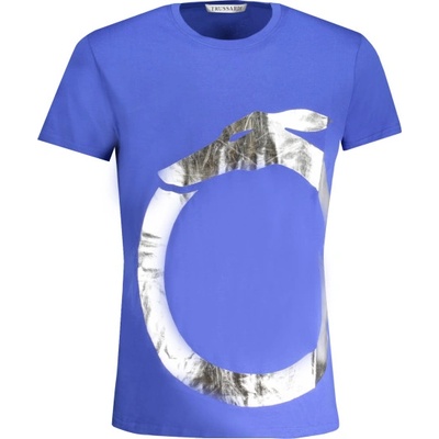 Trussardi Мъжка тениска с къс ръкав trussardi, Цвят Синьо (tru2mts01_bl13blu)