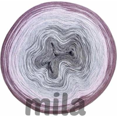 MILA Příze OMBRE Classic 1200m/3nitky M065 - Levandulové sny