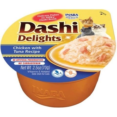 Ciao Dashi Delights Chicken with Tuna 6 x 70 g – Zboží Mobilmania