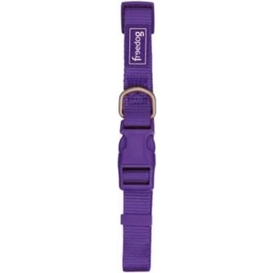 Freedog Collar nylon - Регулируем нашийник за кучета, 20 мм x 35/60 см - лилав