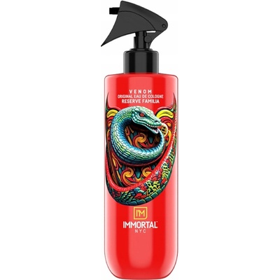 Immortal Venom Barber kolínská voda pánská 500 ml