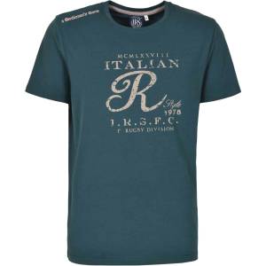 Italian rugby style Тениска irs 25025a-7 (25025a-7-dgreen)
