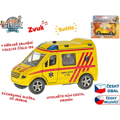 Mikro trading Auto ambulance česky mluvící 11 cm