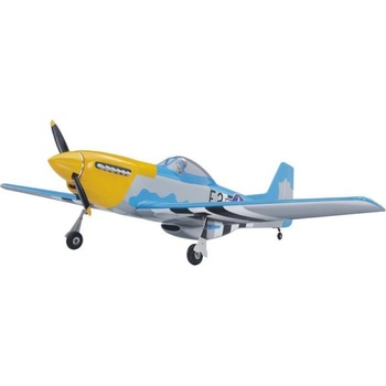 Super Flying Model P-51D Mustang 20cc 1.7m ARF жълт