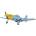 Super Flying Model P-51D Mustang 20cc 1.7m ARF жълт
