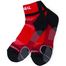 Karakal ponožky Socks Quad Density X4 Ankle Red/Black