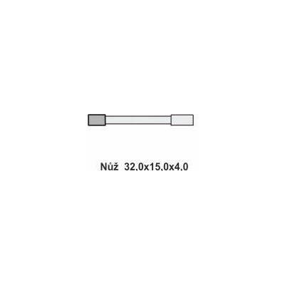 Nůž 32,0x15,0x4,0 pro sadu na dveřní zárubně 49104