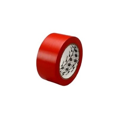 3M Univerzálna označovacia PVC lepiaca páska 50 mm x 33 m červená