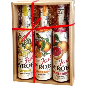Kitl Syrob Citron a Pomeranč a Grapefruit 3 x 0,5 l