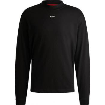 Hugo Мъжка блуза с яка Hugo Daposo 10248326 01 Polo Shirt Mens - Black