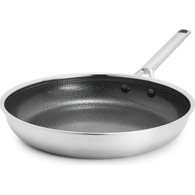 GreenPan Nerezová pánev s hybridním keramickým nepřilnavým povrchem Thermobond, kolekce Apex, 28 cm CC010196-001