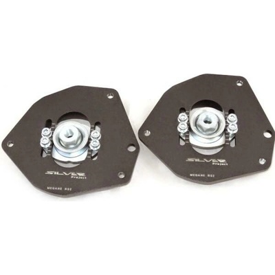 Silver Project Přední horní uložení tlumičů (Pillowball Top Mounts) Silver Project Renault Megane II - verze pro sériový podvozek