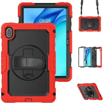 Vsetkonamobil 107883 SOLID 360 Odolný obal pre Huawei MatePad SE 11 2024 červený
