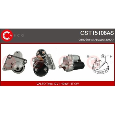 Štartér CASCO CST15108AS