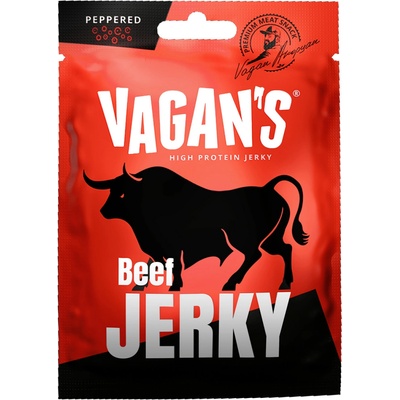 Vagans Sušené maso Beef Jerky peppered 12 g