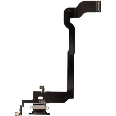 AppleKing nabíjecí a audio flex konektor pro iPhone X - černý