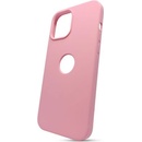Púzdro Forcell Soft-Touch SILICONE APPLE IPHONE 12 PRO MAX ružové výřez na logo