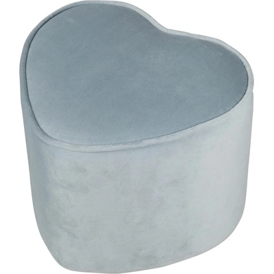 Светлосиньо кадифе бебешки пуф Lil Sofa - Roba (450130SY)