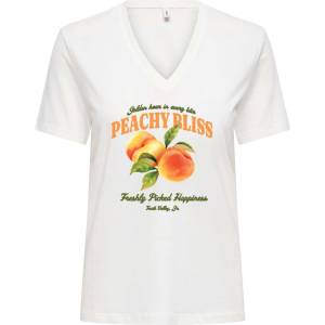 ONLY Тениска onlhenny reg s/s v-neck top cs jrs