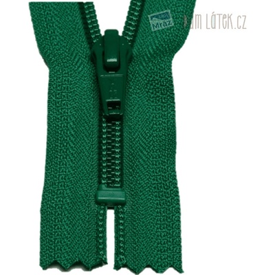 YKK Zips špirálový nedelitelný zelený 12 cm
