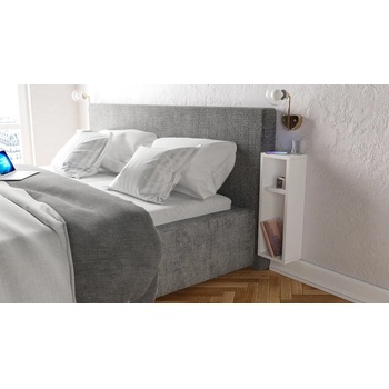 Image 1 of ASIR GROUP Нощно шкафче TURRA 65x20 cм бяло (AS0484)