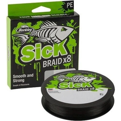Berkley Šňůra Sick Braid x8 White 150m 0,10mm 7,5kg