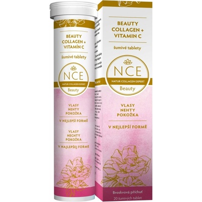 Beauty Collagen + vitamín C 20 šumivých tabliet