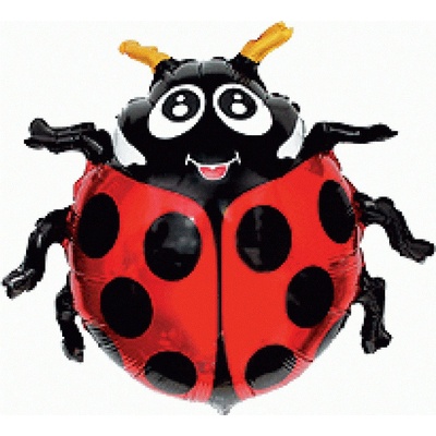 Amscan Fóliový balónek Beruška 45 x 48 cm