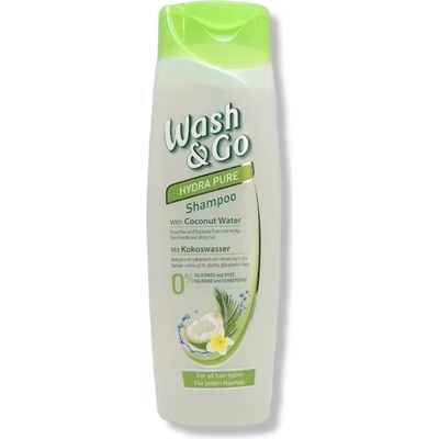 Wash&Go шампоан за коса, Кокосова вода, 200мл