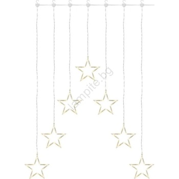 EMOS LED коледна завеса 70xLED/3, 6W 567x125 cm топло бяло (EMS1355)