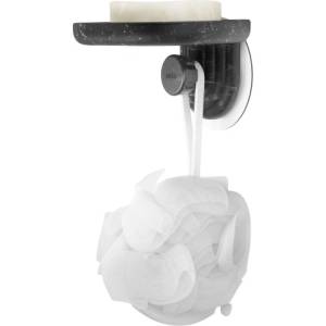 Umbra Поставка за сапун umbra nami adhesive - цвят черен (umbra 1024848-1350)