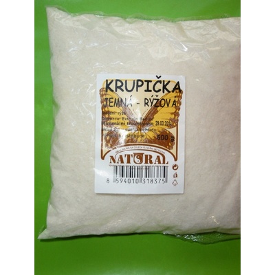Natural Krupička rýžová jemná 0,5 kg
