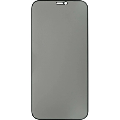 Prio Protective Протектор от закалено стъкло /Tempered Glass/ за Apple iPhone 12/12 Pro, Prio Protective 3D Anti-Spy, черен/прозрачен (14553)