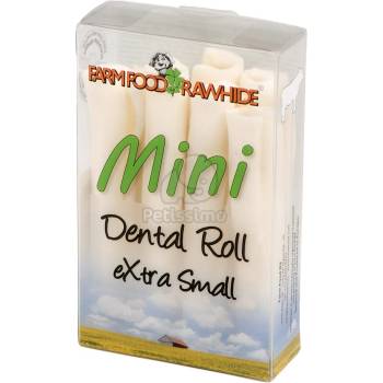 Farm Food Rawhide Mini Dental Roll - Малки рула от сурова кожа за грижа на зъбите XS