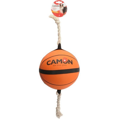 Camon lopta basketball s lanovými úchytkami 22 cm