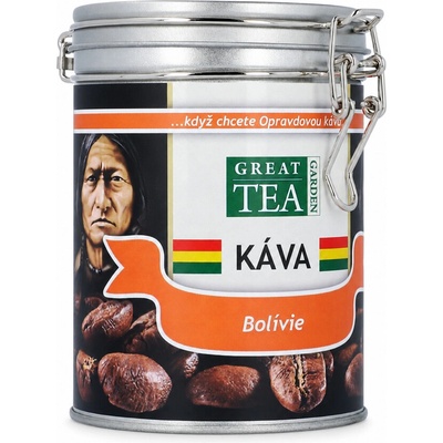 Great Tea Garden Káva Bolívie mletá 200 g