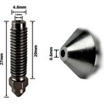 Elegoo Дюза от закалена стомана за Elegoo Centauri Carbon 0.4mm