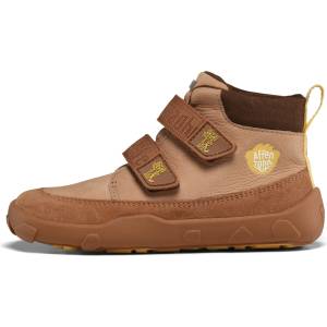 Affenzahn Детски обувки barefoot Affenzahn Kid's Übergangsschuh Leder Friendy Barefoot shoes - Tiger / Yellow / Brown / Beige - размер 26 (EU) (702-4545-0616)