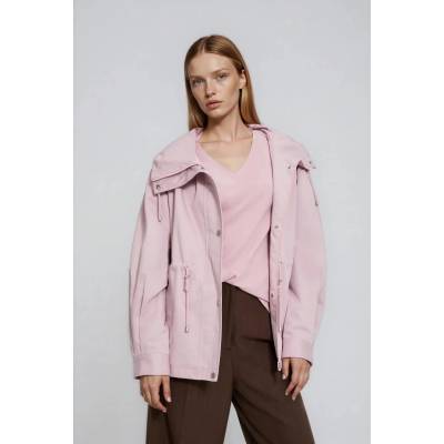 Moodo Якета с качулка розова Moodo Moodo | Rozov | ЖЕНИ | XXL