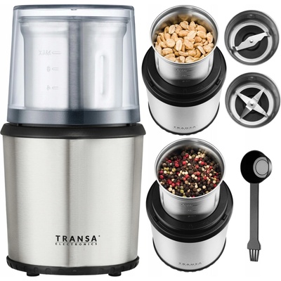 Transa Electronics Grind&Chop stříbrný/šedý