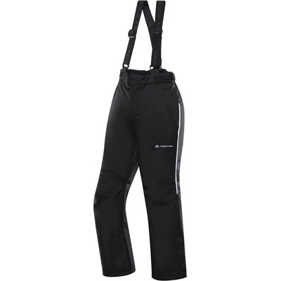 Alpine Pro Lermono Detské lyžiarske nohavice KPAY287 čierna