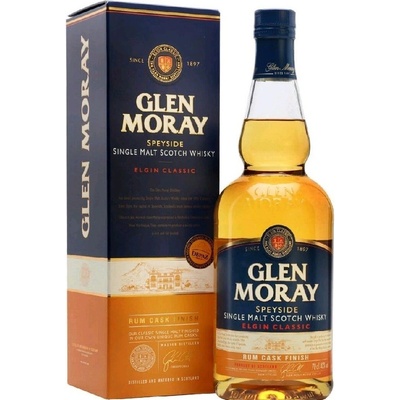 Glen Moray Rum Cask Finish 40% 0,7 l (karton)