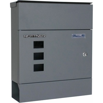 Rottner Globe poštová schránka antracitová