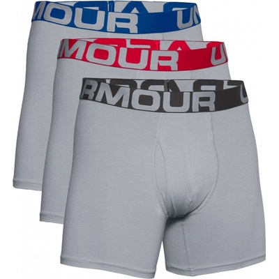 Under Armour boxerky Charged Cotton 6in 3 Pack