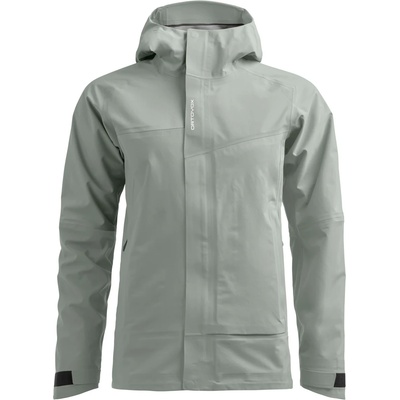 Ortovox Дамско водоустойчиво яке Ortovox Women's Seceda 3L Jacket Waterproof jacket - Green Sage - размер XL (102-4638-0415)