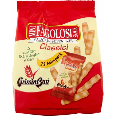 Fagolosi tradičné talianske chrumkavé mini grissini 165g