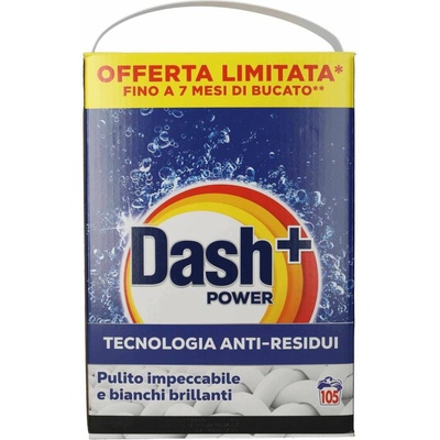 Dash+ Power prací prášok 105 PD