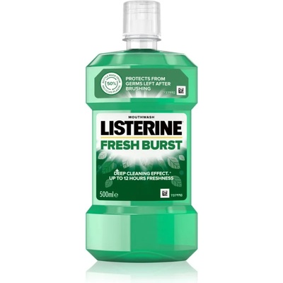 LISTERINE Fresh Burst вода за уста против зъбна плака 500ml